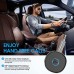 Cocoda Bluetooth Aux Receiver for Car, Portable 3.5mm Aux Bluetooth Car Adapter, Bluetooth 5.0 Wireless Audio Receiver for Car Stereo/Home Stereo/Wired Headphones/Speaker, 12H Battery Life